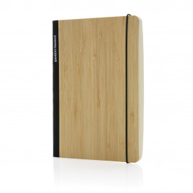Scribe bamboe A5 Notitieboek-Zwart