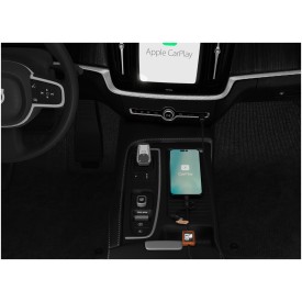 SCX 5 in 1 oplaadkabel - gerecycled kunststof en hout - oplichtend logo - carplay
