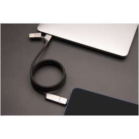 SCX.design C52 4 in 1 rPET magnetische ultrasnelle oplaadkabel van 100 W