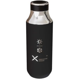SCX.design D12 500 ml geïsoleerde roestvrijstalen waterfles met rietje