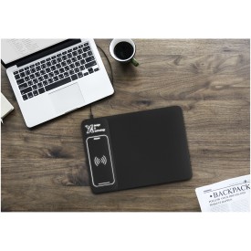 SCX.design O25 10 W muismat voorzien van draadloze oplader met oplichtend logo