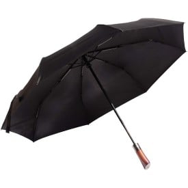 SCX.design R03 houten automatische open/dicht opvouwbare paraplu