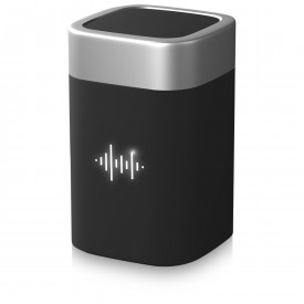 SCX.design S30 speaker 5W met oplichtend logo-Zilver,zwart