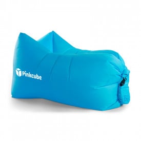 SeatZac opblaasbare zitzak - polyester - 750 gram - met draagtas