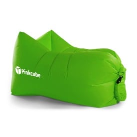 SeatZac opblaasbare zitzak - polyester - 750 gram - met draagtas