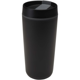 Sedona 480 ml dubbelwandige plastic beker-Zwart