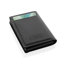 Seekcard kaarthouder met wereldwijd lokaliseren - polyester - 7.1x1.6x9.6cm