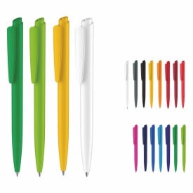 Senator Dart balpen - kunststof - zwarte, blauwe inkt - polished