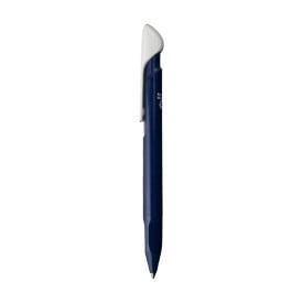 Senator Evoxx balpen - gerecycled kunststof - blauwe inkt - witte clip