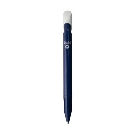 Senator Evoxx balpen - gerecycled kunststof - blauwe inkt - witte clip