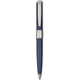 Senator Image balpen - metaal - blauwe inkt - chroom details