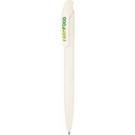 Senator Nature Plus balpen - gerecycled biokunststof - zwarte, blauwe inkt - polished