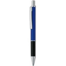 Senator Star tec alu balpen - metaal - blauwe inkt - soft grip