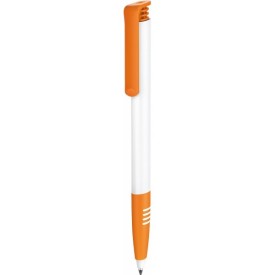Senator Super Hit basic balpen - kunststof - zwarte, blauwe inkt - soft grip - polished