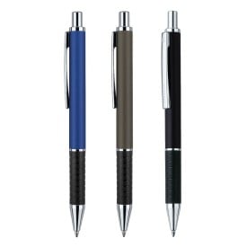 Senator Star tec alu balpen - metaal - blauwe inkt - soft grip