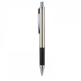 Senator Star tec balpen - metaal - blauwe inkt - soft grip