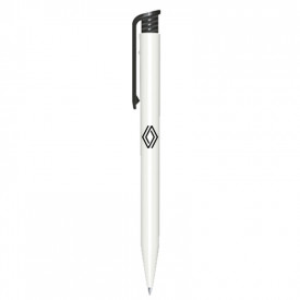 Super Hit balpen full color (prijs incl. opdruk)-Wit / zwart