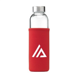 Senga Glass 500 ml drinkfles-Rood