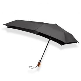 Senz° mini automatic deluxe-Pure black (soft twill)