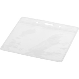 Badgehouder - 6.7 x 9.4 cm - PVC - transparant