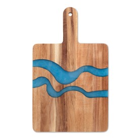Serveerplank 39 x 23,5 cm - acacia hout met epoxy