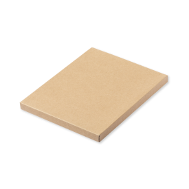 Nauthax notitieboek - A5+ - gereycled leer - 100 vellen - inclusief balpen
