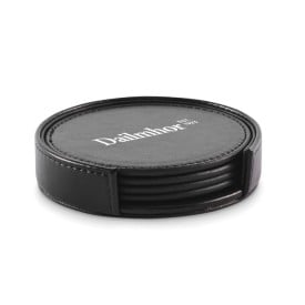 Set van 4 PU onderzetters