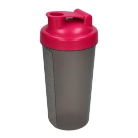 Shaker 'protein'-Berry/transparant-grijs