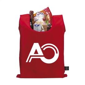 Shop Easy winkeltas - rPET polyester - 190T - 6 x 12,5 x 2,5 cm - karabijnhaak - opvouwbaar