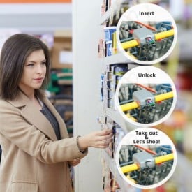 Shopping Coin-Zilvergrijs