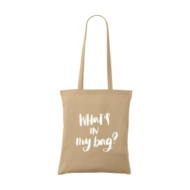 Shoppy Colour Bag (120 g/m²) katoenen tas-Bruin