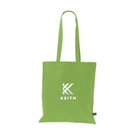 Shoppy Colour Bag GRS Recycled Cotton (150 g/m²) tas-Lichtgroen