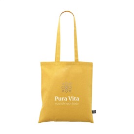 Shoppy Colour Bag GRS Recycled Cotton (150 g/m²) tas-Okergeel