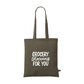Shoppy Colour Bag GRS Recycled Cotton (150 g/m²) tas-Olijfgroen