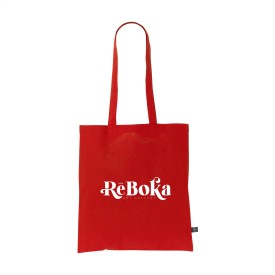 Shoppy Colour Bag GRS Recycled Cotton (150 g/m²) tas-Rood