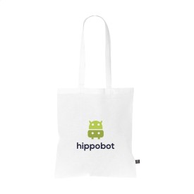 Shoppy Colour Bag GRS Recycled Cotton (150 g/m²) tas-Wit