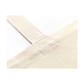 Katoenen draagtas - gerecycled katoen - 180 g/m2 - 38 x 42 cm - ecru - lange hengsels