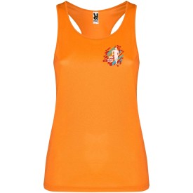 Shura sporthemd voor dames-Fluor orange