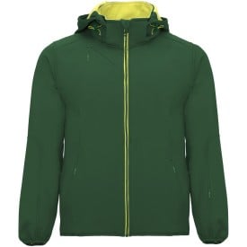 Siberia unisex softshell jack-Fles groen