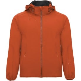 Siberia unisex softshell jack-Vermillon orange