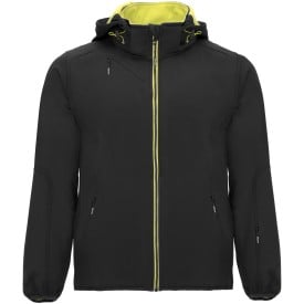 Siberia unisex softshell jack-Zwart