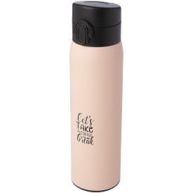 Sika 450 ml geïsoleerde fles van RCS-gecertificeerd gerecycled roestvrij staal-Pale blush pink