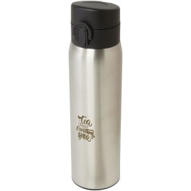 Sika 450 ml geïsoleerde fles van RCS-gecertificeerd gerecycled roestvrij staal-Zilver