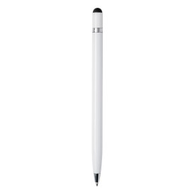 Simplistic stylus balpen - metaal - blauwe inkt
