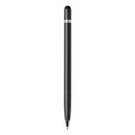Simplistic stylus balpen - metaal - blauwe inkt
