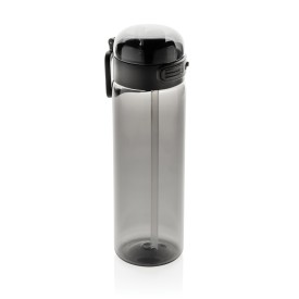 SipnLock RCS RPET Leakproof sport water fles 800ML-Zwart