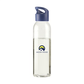 Sirius 650 ml drinkfles-Transparant/blauw