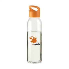 Sirius 650 ml drinkfles-Transparant/oranje