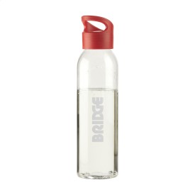 Sirius 650 ml drinkfles-Transparant/rood