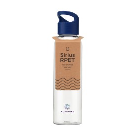 Sirius GRS RPET 650 ml-Transparant blauw